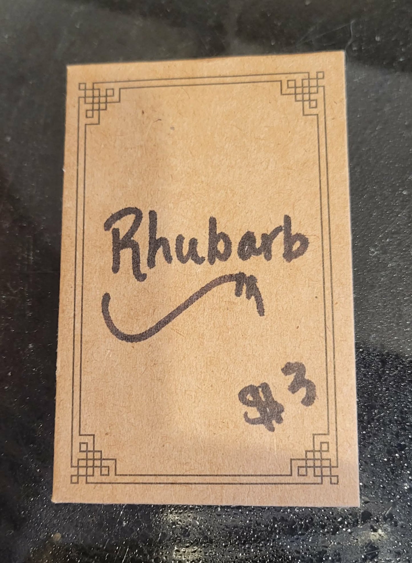 zz,  Rhubarb Seeds, NON GMO